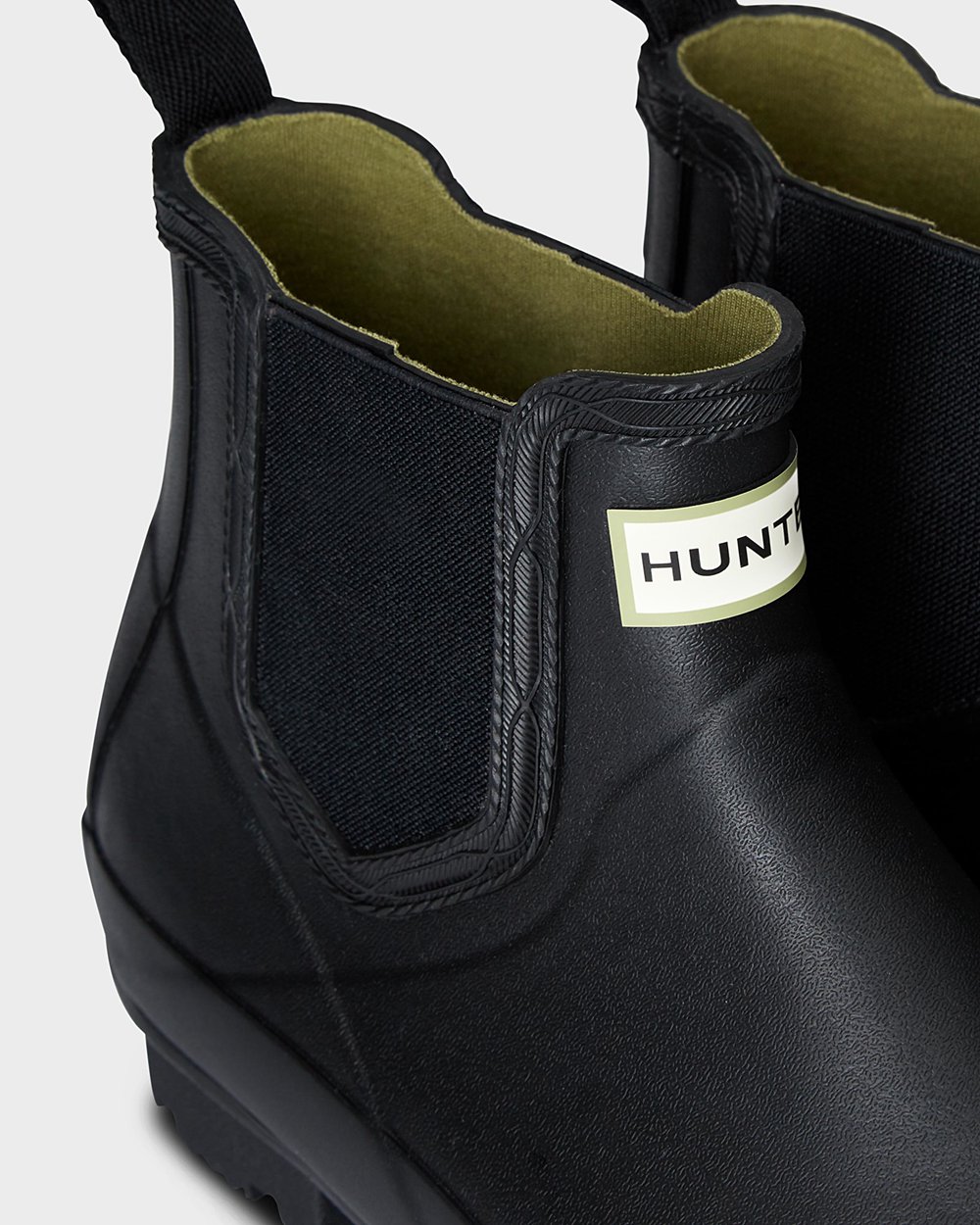 hunter norris field boot black